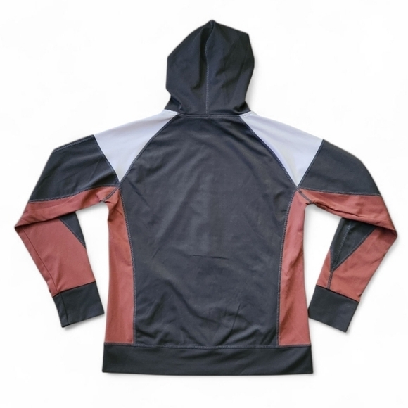 3-Piece Set Women's Activewear Leggings, Hoodie & Top Color Block Size Large - Picture 4 of 10